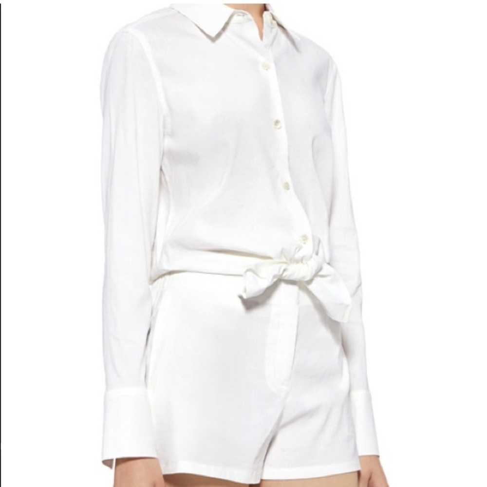 Theory Ranay Romper Size 4 NWT